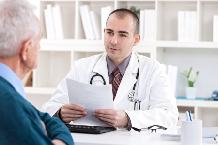 Doctor and patient