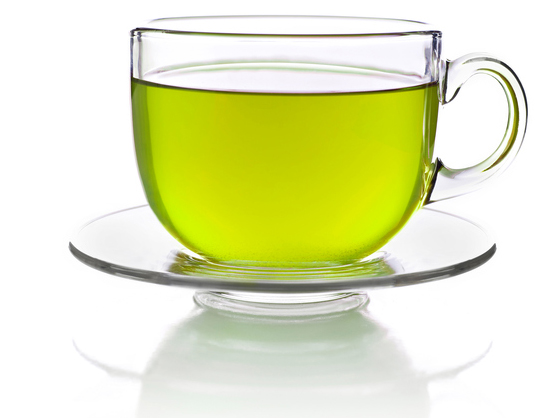 Green tea cup