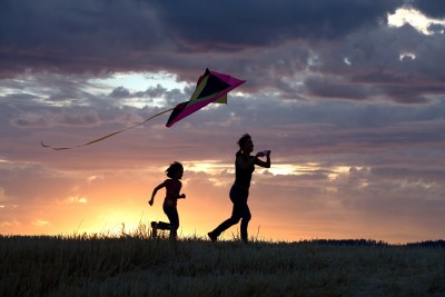 kite flying